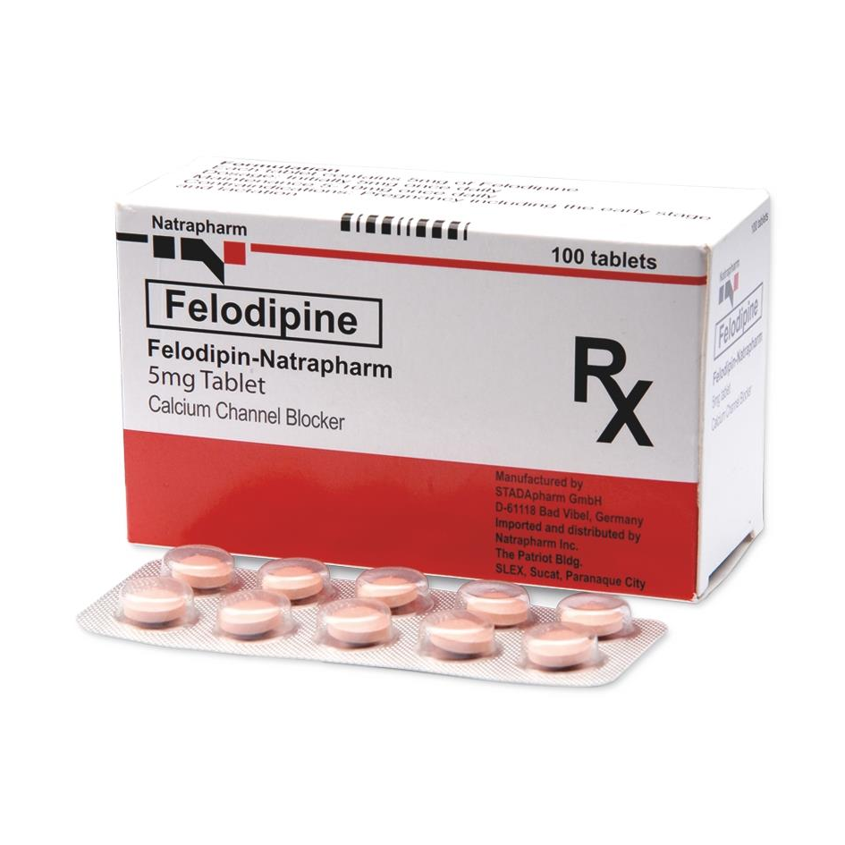 FELODIPINNATRAPHARM Felodipine 5mg ExtendedRelease Tablet 1's price